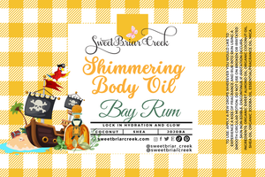 Bay Rum Shimmering Body Oil