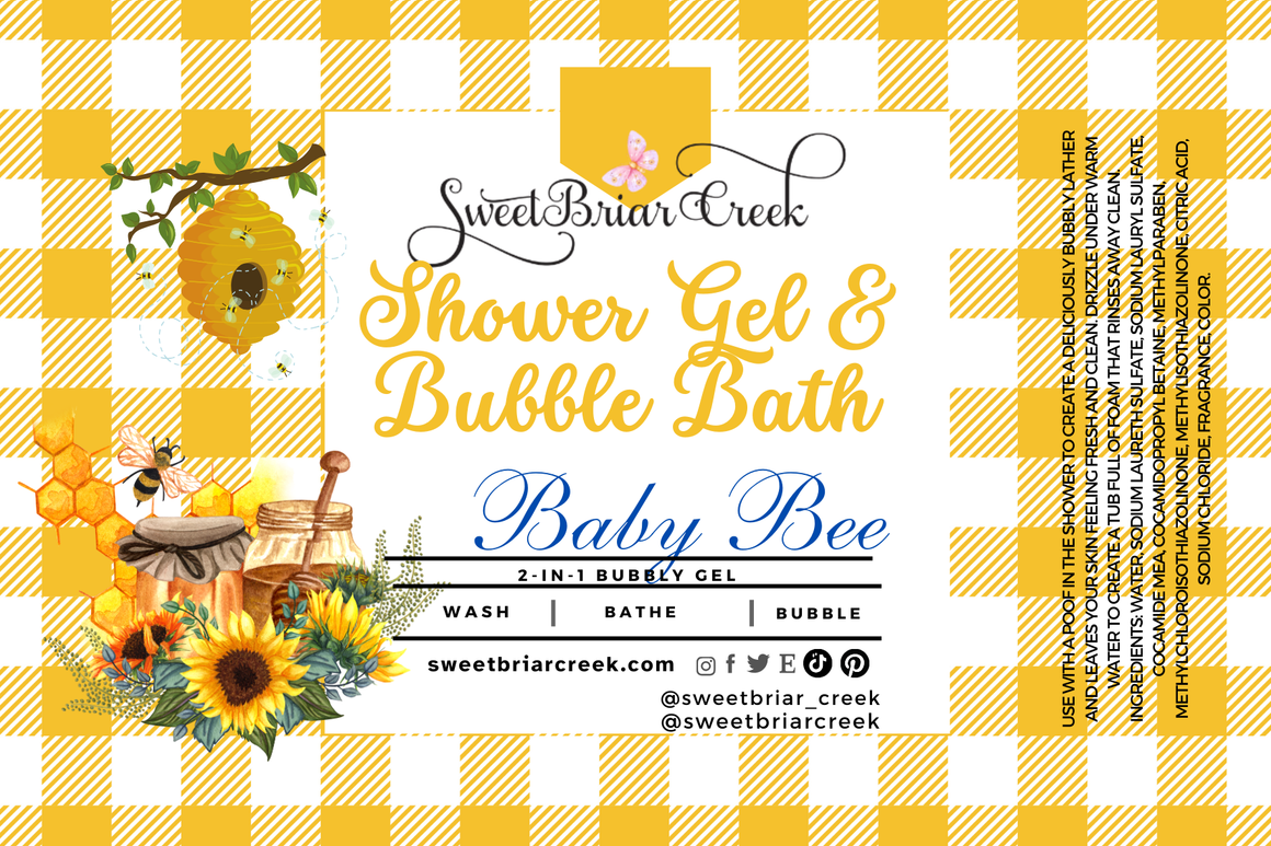 Baby Bee Body Wash + Bubble Bath