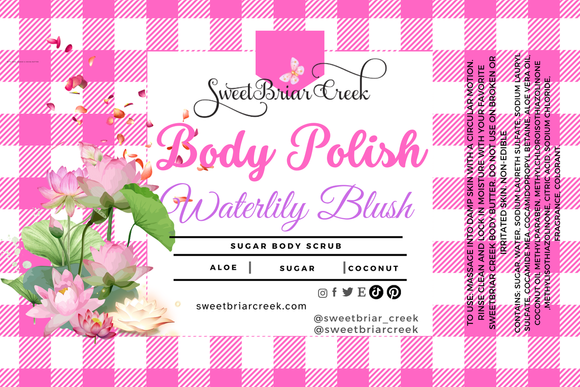 Waterlily Blush Body Polish