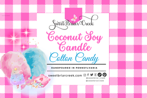 Cotton Candy Coconut Soy Candle