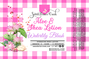 Waterlily Blush Shea & Aloe Body Lotion
