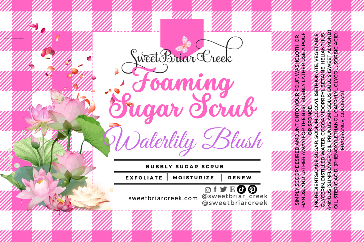 Waterlily Blush Whipped Sugar Scrub