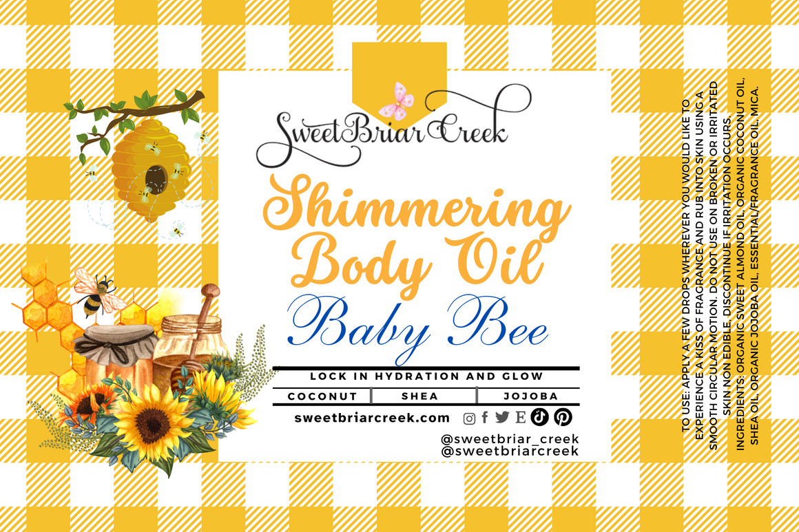 Baby Bee Shimmering Body Oil