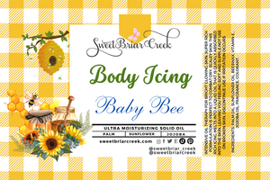Baby Bee Body Icing
