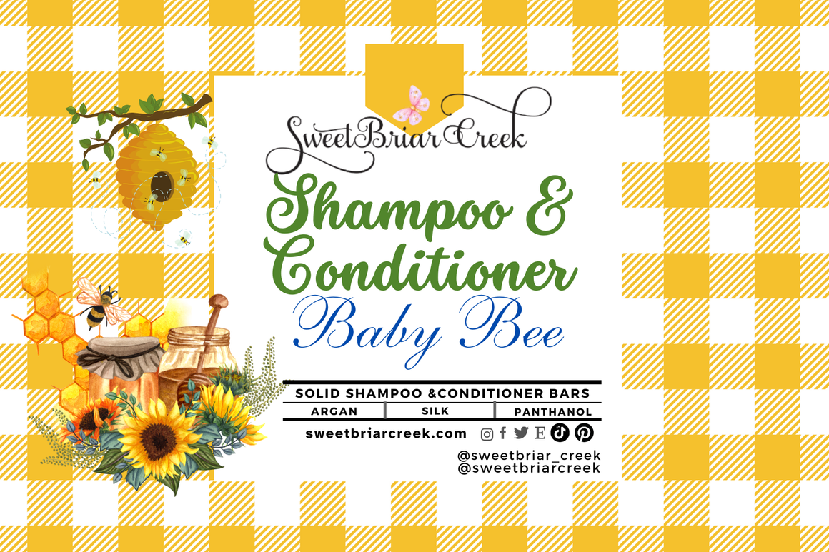 Baby Bee Shampoo & Conditioner Bars