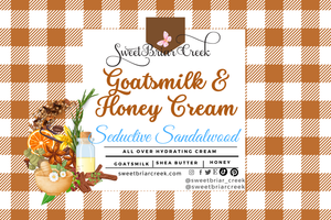 Seductive Sandalwood Goat Milk & Honey Body Creme