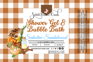 Seductive Sandalwood Body Wash + Bubble Bath