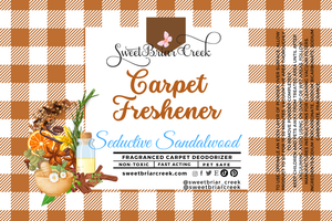 Seductive Sandalwood Carpet Freshener Powder