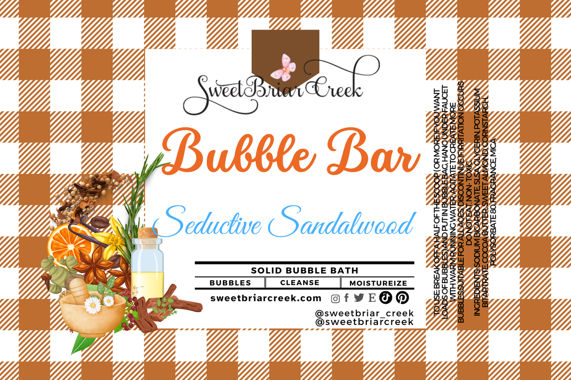 Seductive Sandalwood Bubble Scoop