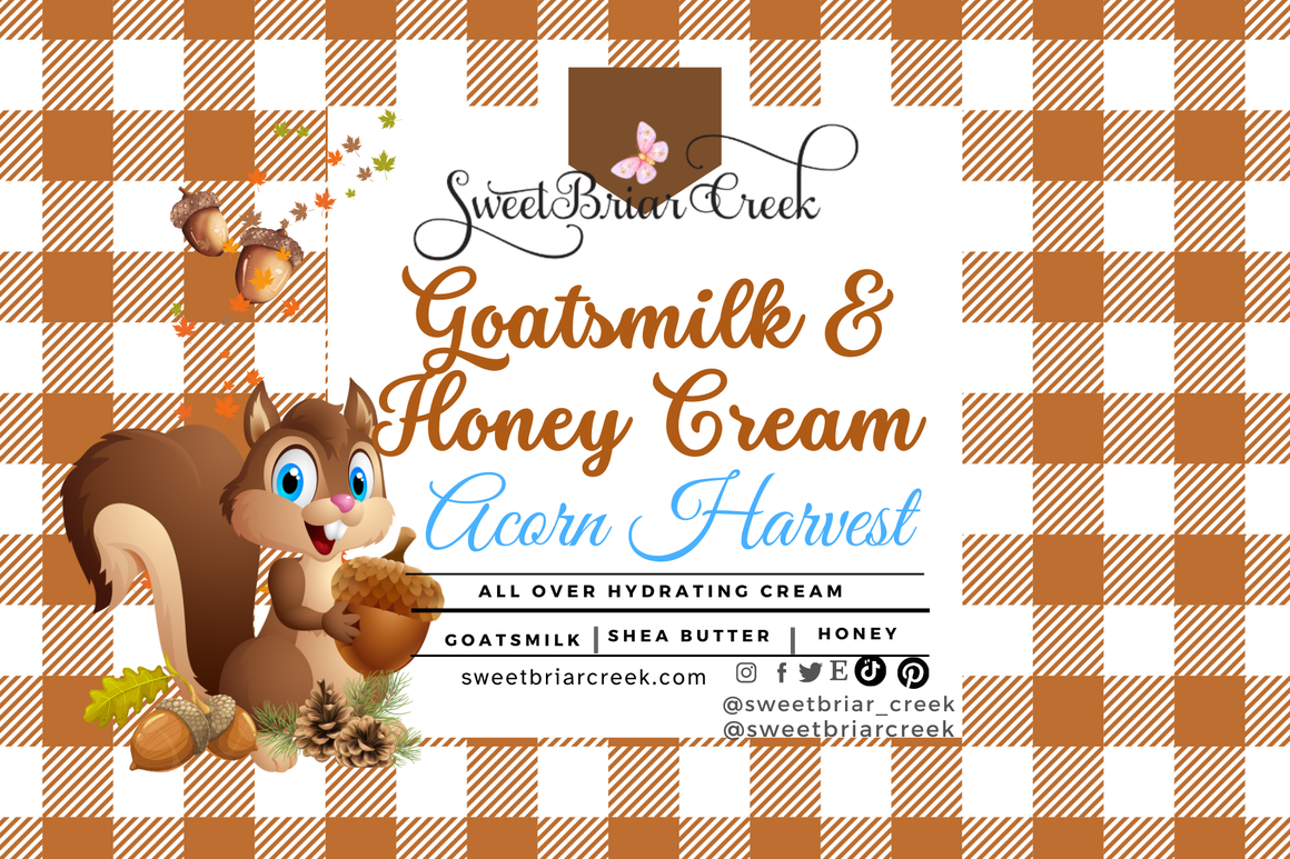 Acorn Harvest Goat Milk & Honey Body Creme