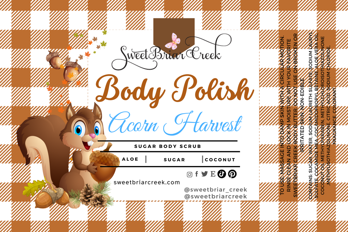 Acorn Harvest Body Polish