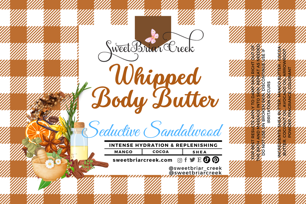 Seductive Sandalwood Whipped Body Butter