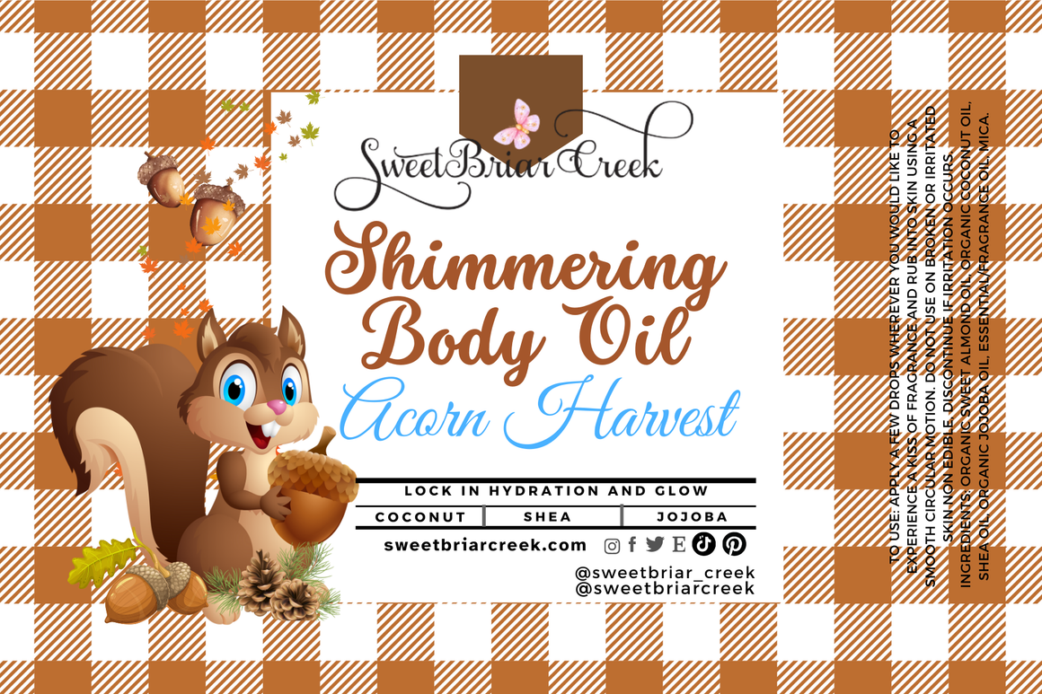 Acorn Harvest Shimmering Body Oil