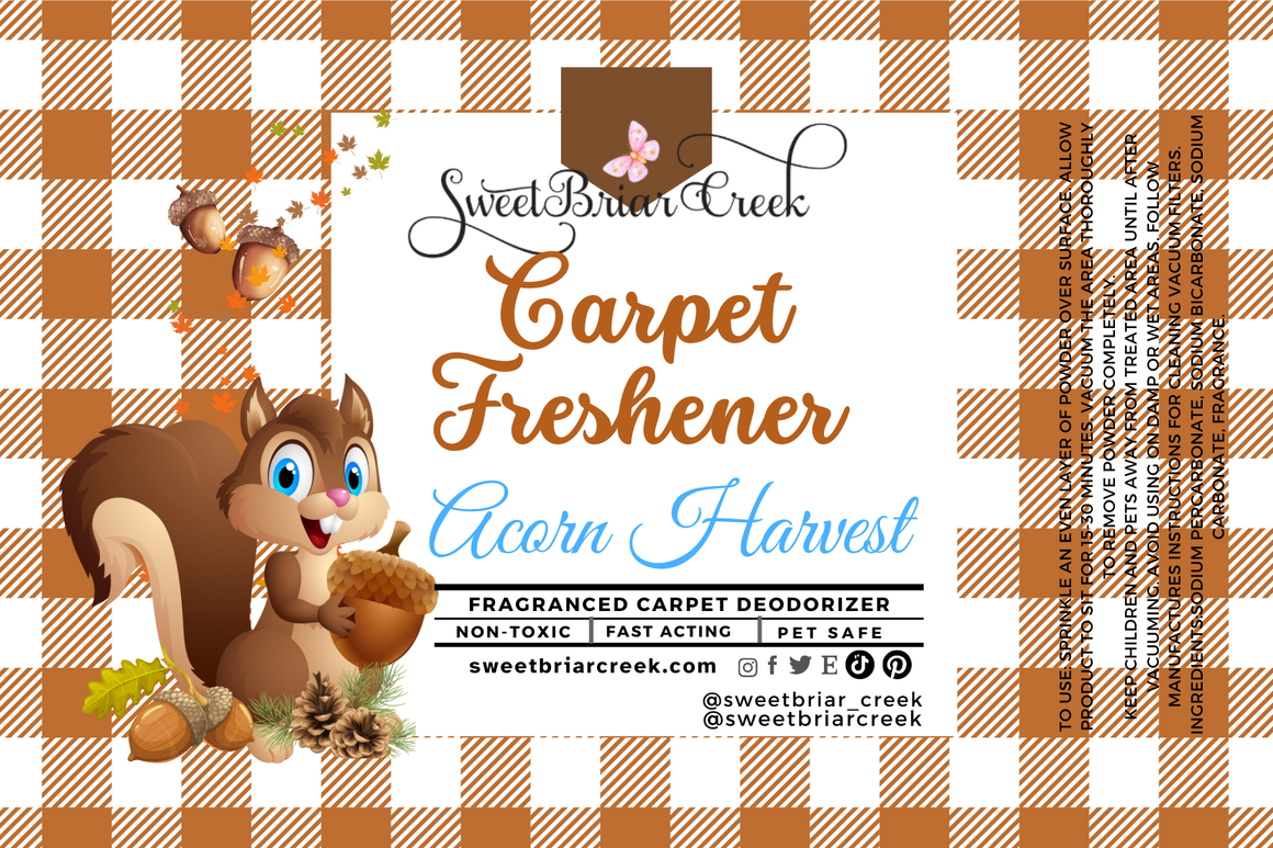 Acorn Harvest Carpet Freshener Powder