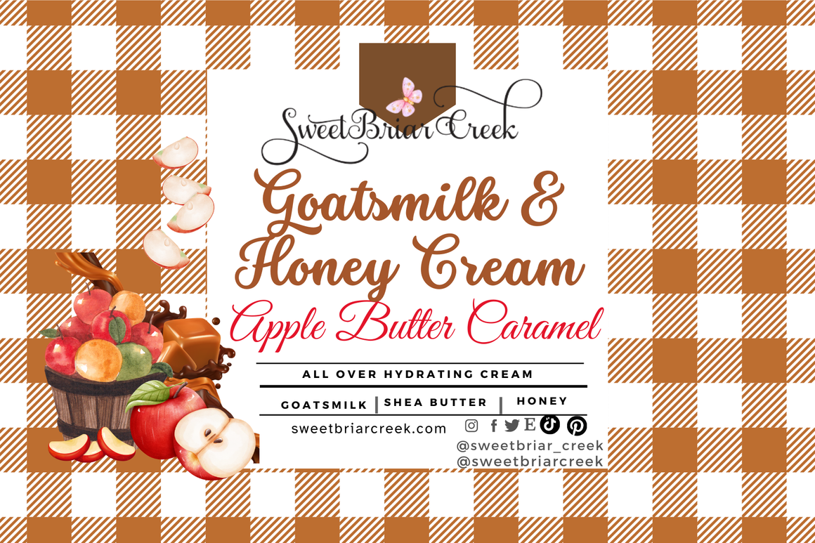 Apple Butter Caramel Goat Milk & Honey Body Creme