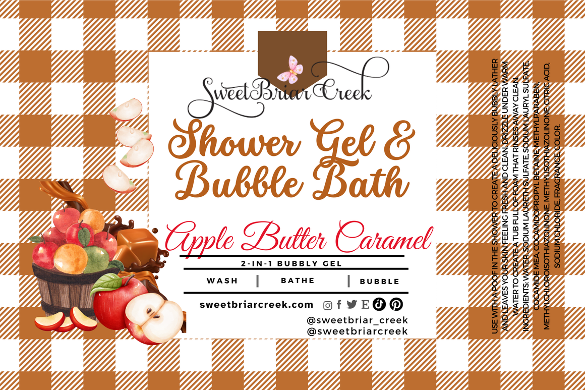 Apple Butter Caramel Body Wash + Bubble Bath