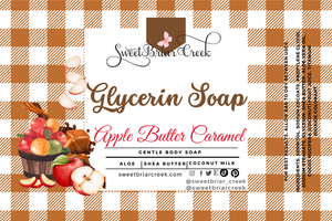 Apple Butter Caramel Glycerin Soap Bar