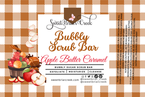 Apple Butter Caramel Bubbly Scrub Body Bars