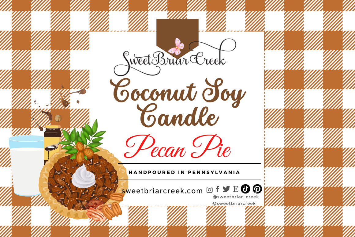 Pecan Pie Coconut Soy Candle