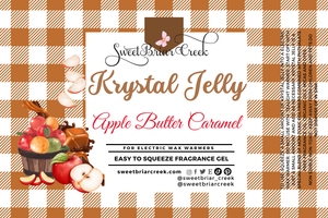 Apple Butter Caramel Krystal Jelly Squeeze for wax warmers.