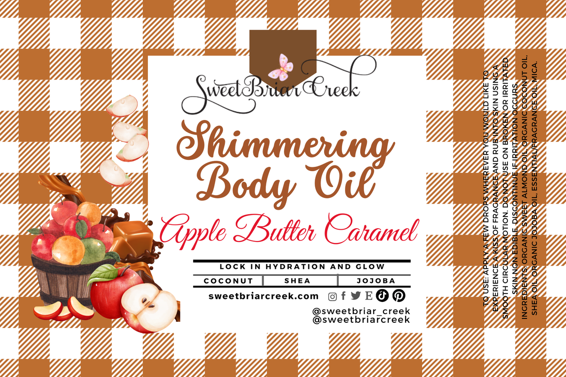 Apple Butter Caramel Shimmering Body Oil