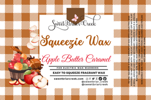 Apple Butter Caramel Squeezie Wax + Scoopable melts for Waxwarmer