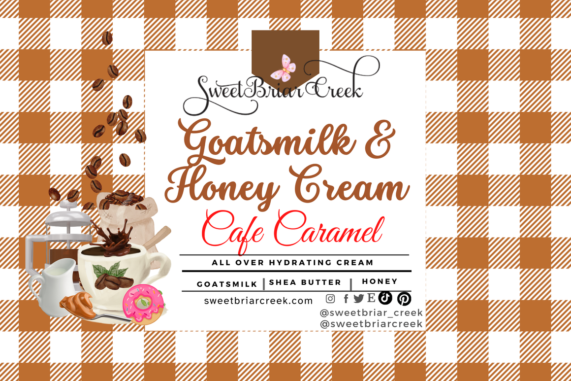 Cafe Caramel Goat Milk & Honey Body Creme