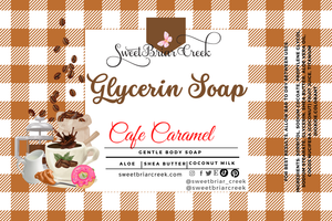 Cafe Caramel Glycerin Soap Bar