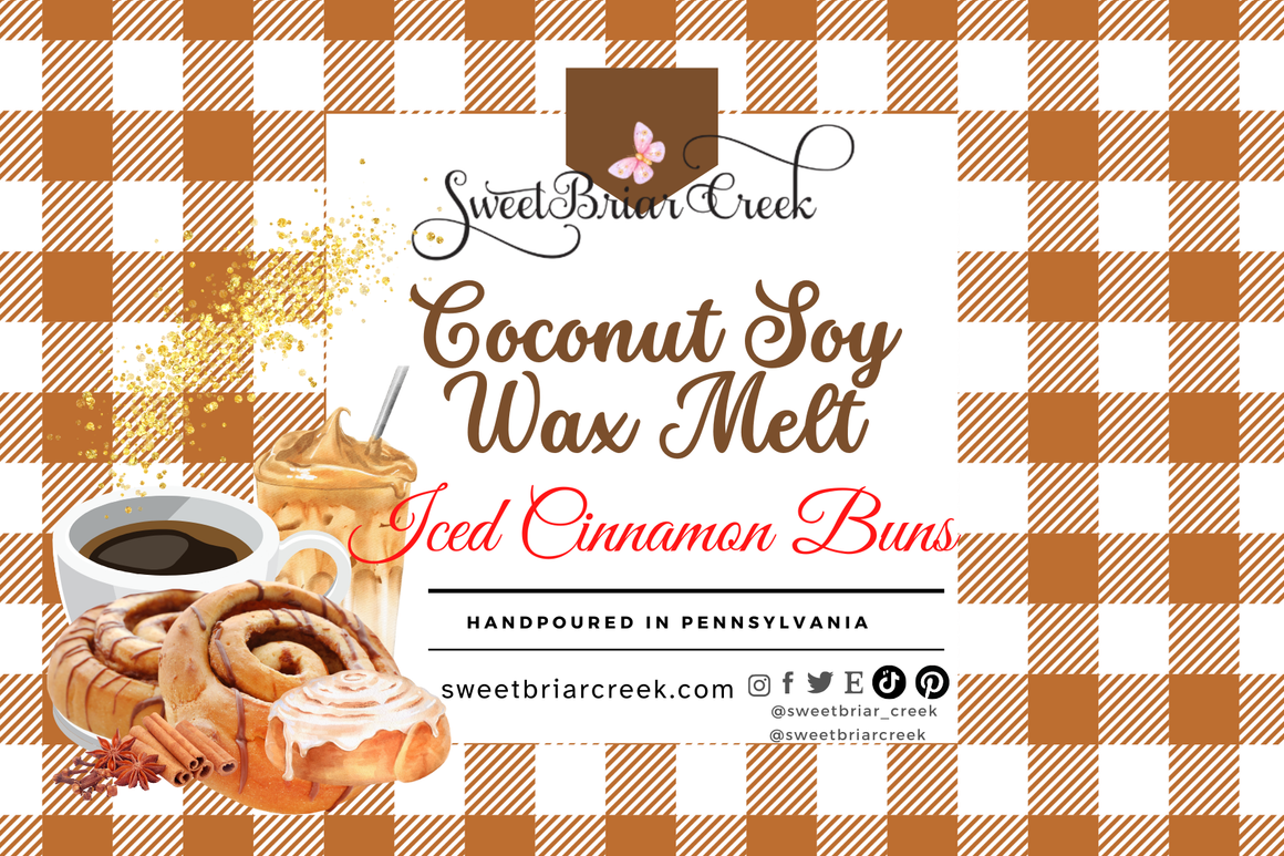 Iced Cinnamon Buns Wax Melts