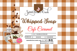 Cafe Caramel Whipped Soap & Shaving Cream