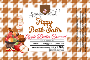 Apple Butter Caramel Fizzy Bath Salt Soak