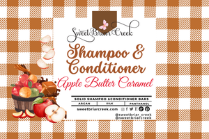 Apple Butter Caramel Shampoo & Conditioner Bars