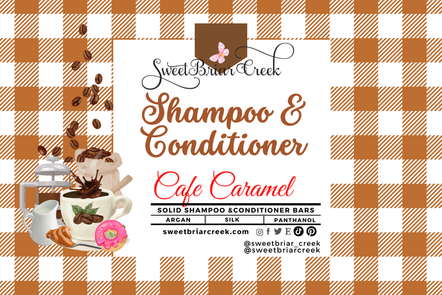 Cafe Caramel Shampoo & Conditioner Bars