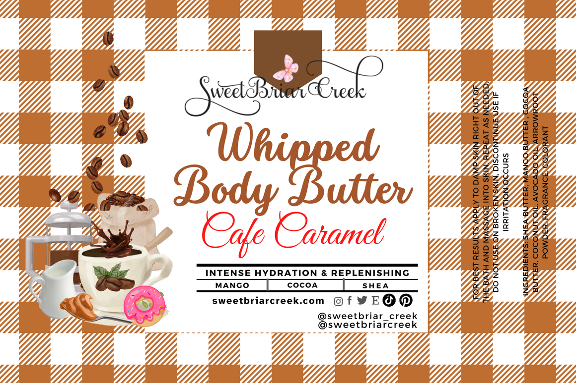 Cafe Caramel Whipped Body Butter