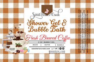 Fresh Brewed Coffee Body Wash + Bubble Bath