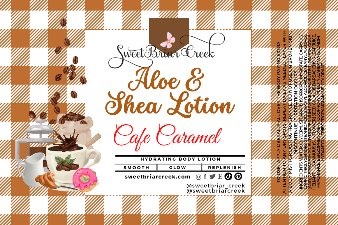 Cafe Caramel Shea & Aloe Body Lotion