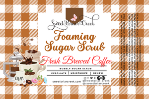 Fresh Brewed Coffee Whipped Sugar Scrub