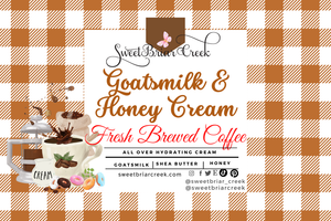 Fresh Brewed Coffee Goat Milk & Honey Body Creme