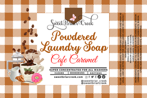 Cafe Caramel Powdered Laundry Soap