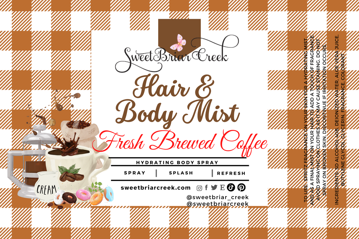 Fresh Brewed Coffee Hair & Body Mist