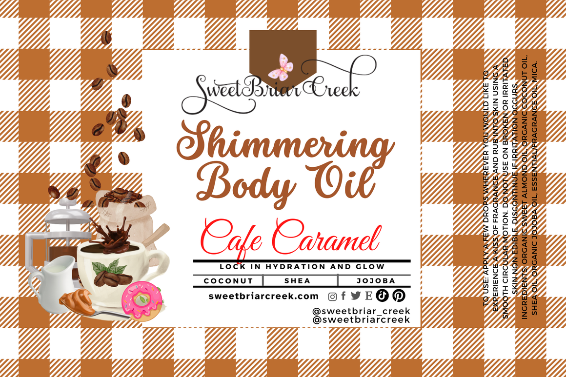 Cafe' Caramel Shimmering Body Oil