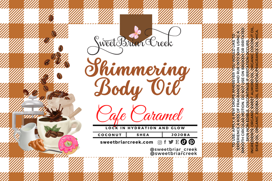 Cafe' Caramel Shimmering Body Oil