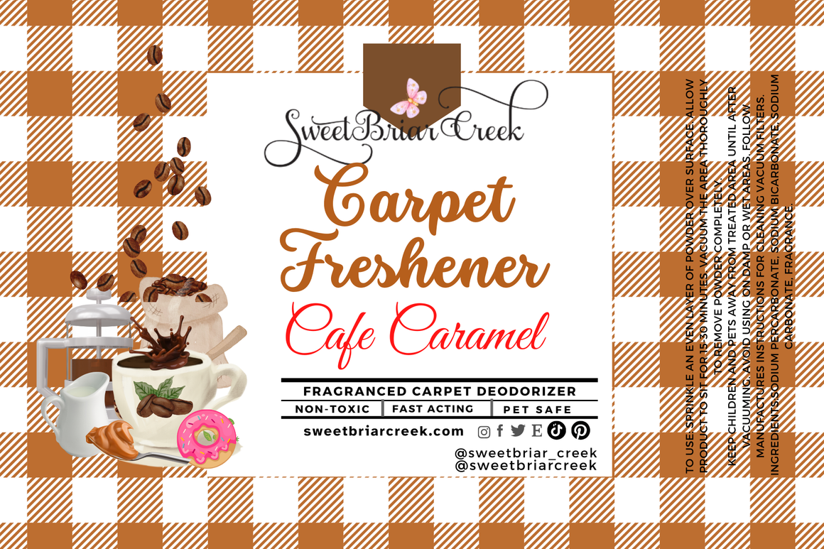 Cafe Caramel Carpet Freshener Powder