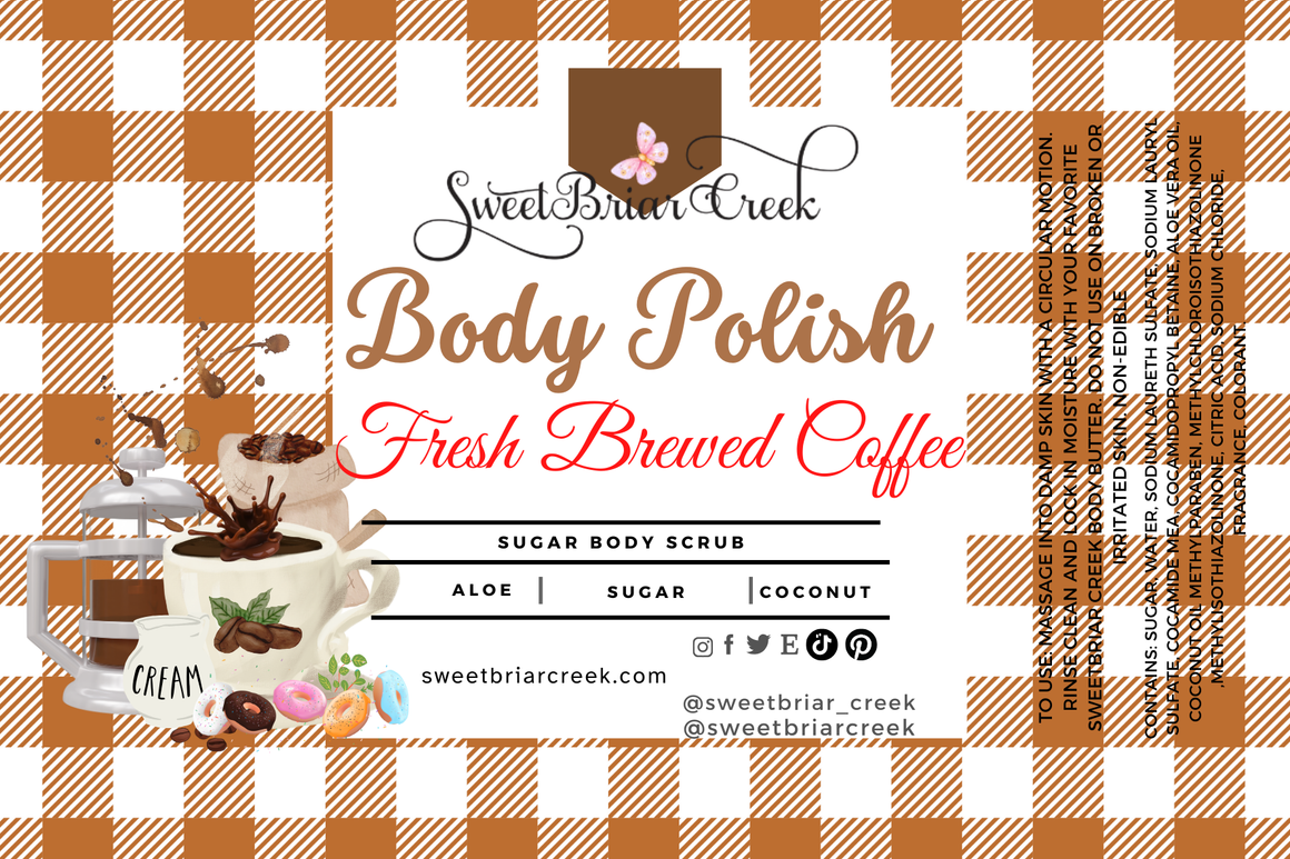 Fresh Brewed Coffee Body Polish