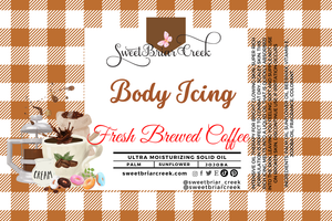 Fresh Brewed Coffee Body Icing