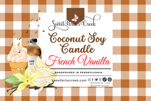 French Vanilla Coconut Soy Candle