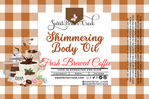 Fresh Brewed Coffee Shimmering Body Oil