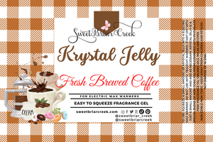 Fresh Brewed Coffee Krystal Jelly Squeeze for wax warmers.