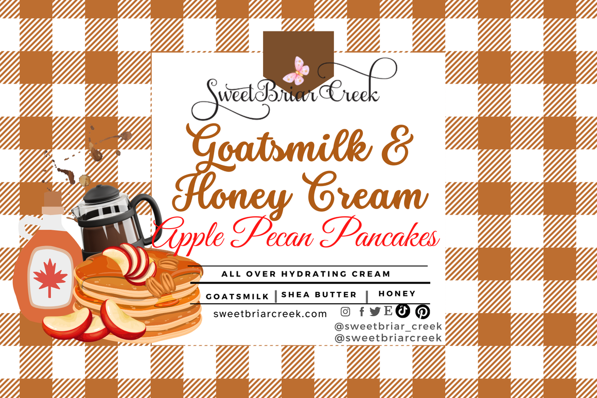 Apple Pecan Pancakes Goat Milk & Honey Body Creme