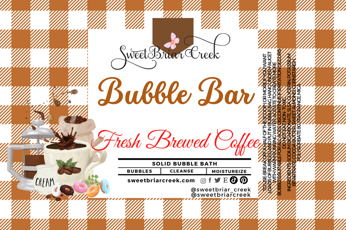 Fresh Brewed Coffee Bubble Scoop